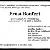 Bonfert Ernst 1908-1996 Todesanzeige